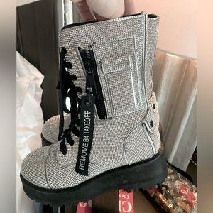 Dolls Kill Billionaire Bling Boots